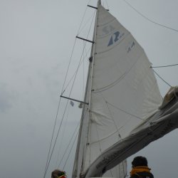 über 30 kn am vorletzten Tag